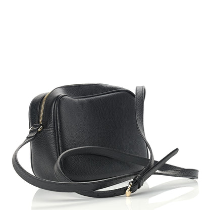 Gucci Pebbled Calfskin Small Soho Disco Bag Black 3 of 9