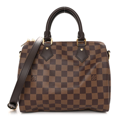 Louis Vuitton Damier Ebene Speedy Bandouliere 25 1 of 10