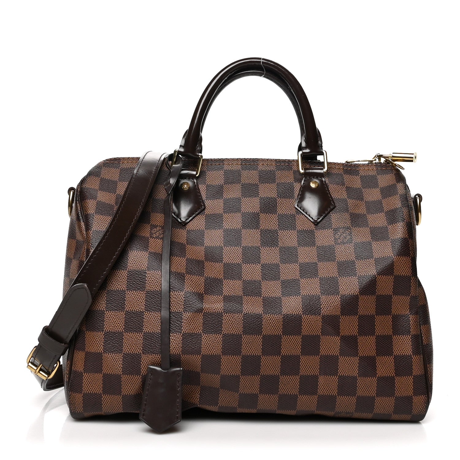 Louis Vuitton Damier Ebene Speedy Bandouliere 30 1 of 6