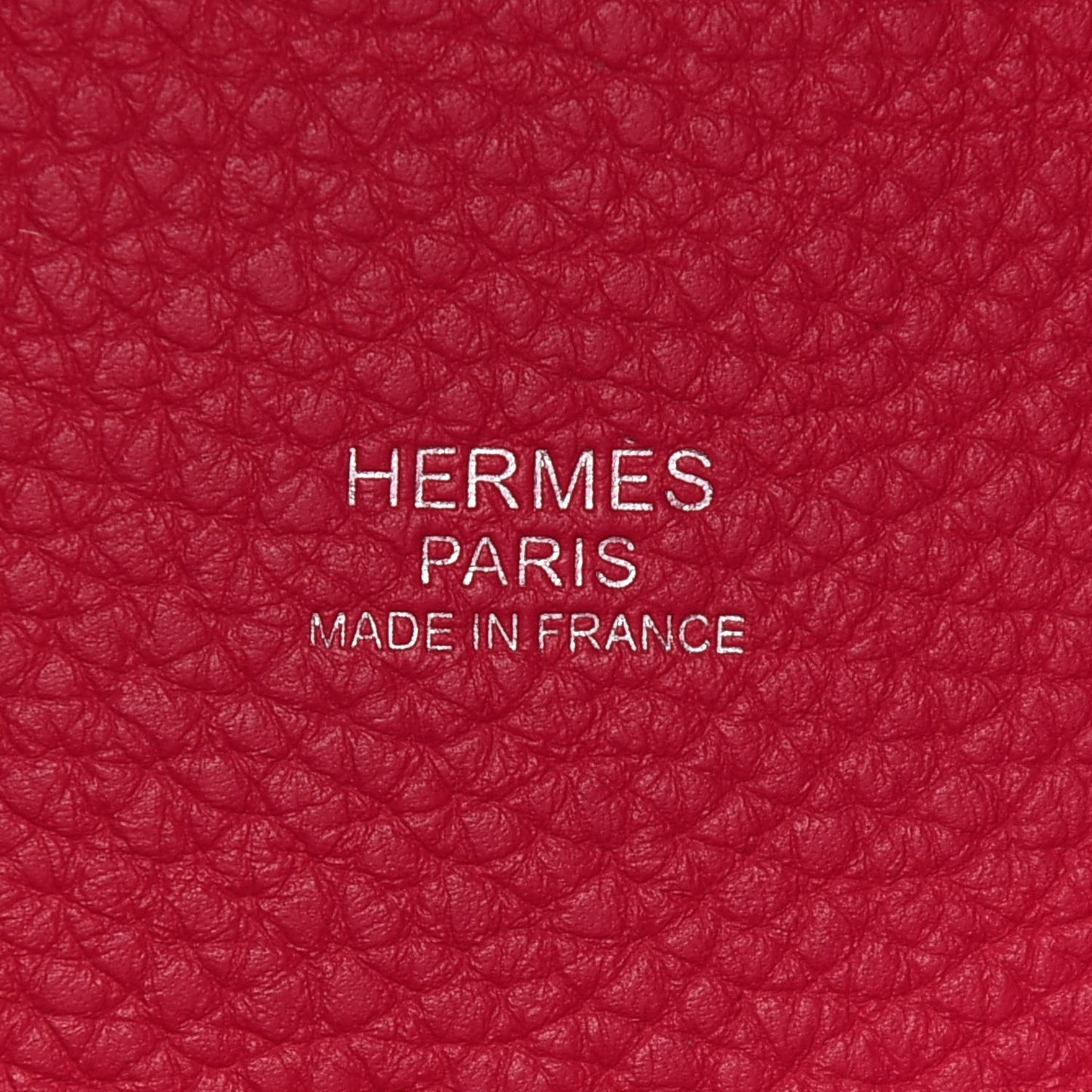 Taurillon Clemence Swift Eclat Picotin Lock 18 PM Rose Mexico Rouge De Coeur