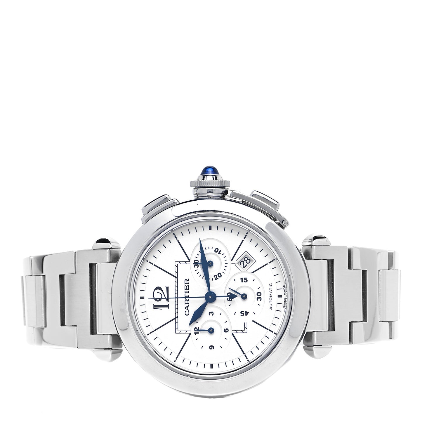 Stainless Steel 42mm Pasha C Chronograph Automatic Watch