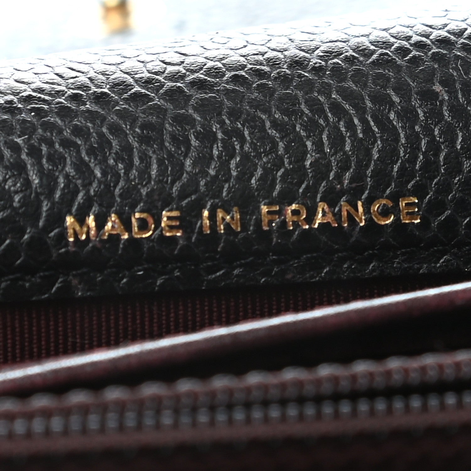 Chanel Caviar Quilted Large Gusset Flap Wallet Black 7 of 8
