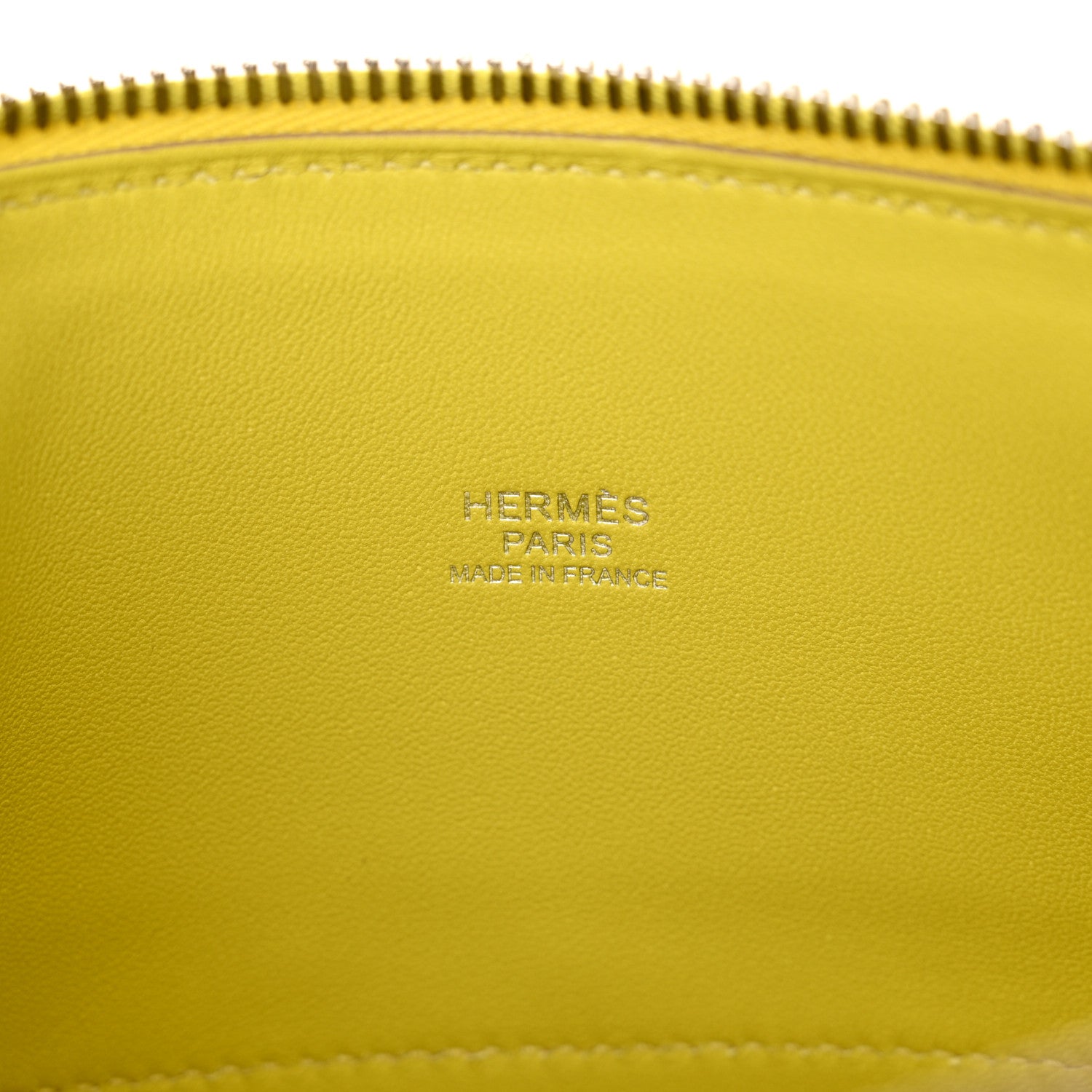 Hermes Epsom Bolide 27 Lime 6 of 10
