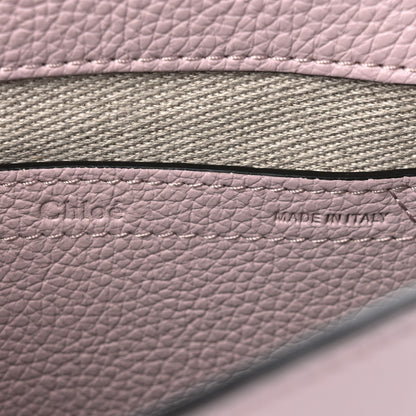 Chloe Grained Calfskin Small Marcie Saddle Bag Misty Lavender 6 of 9