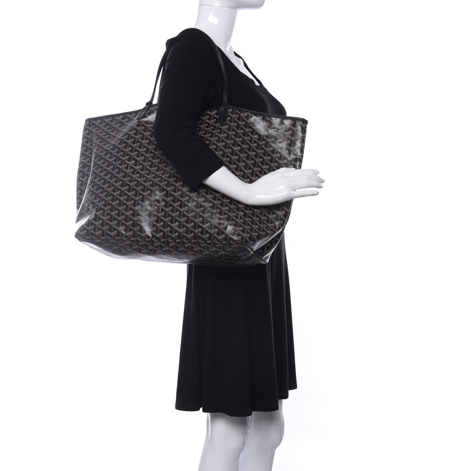 Goyard Goyardine Saint Louis GM Black 2 of 10