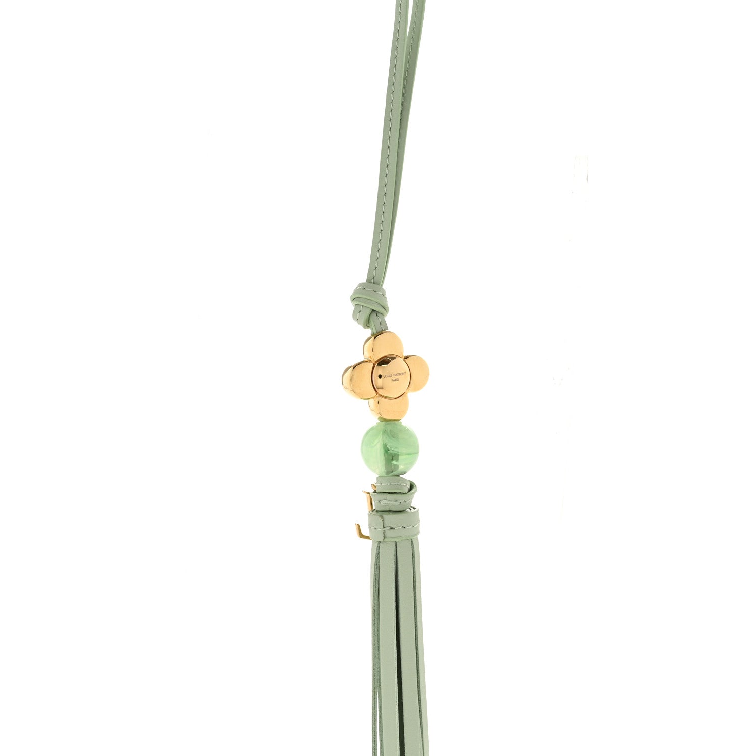 Louis Vuitton Calfskin Vivienne Energy Bag Charm Green 3 of 4