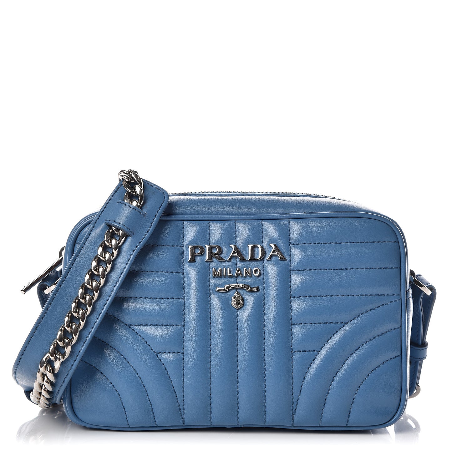 Soft Calfskin Diagramme Crossbody Bag Mare