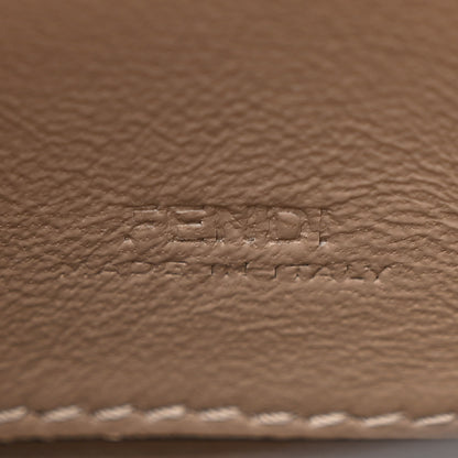 Fendi Nappa Matisse FF Embossed Nano Chain Baguette Tortora 6 of 11