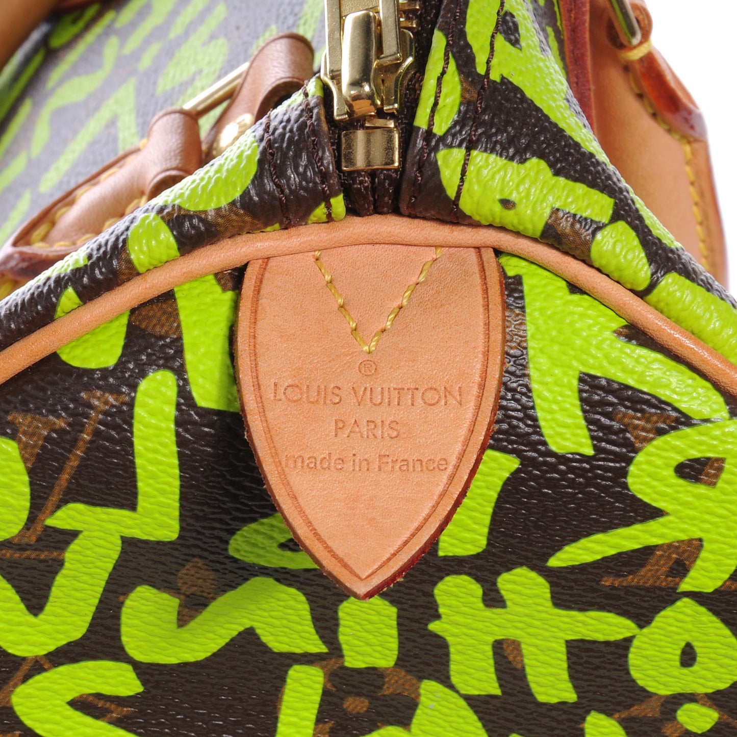 Monogram Graffiti Speedy 30 Green