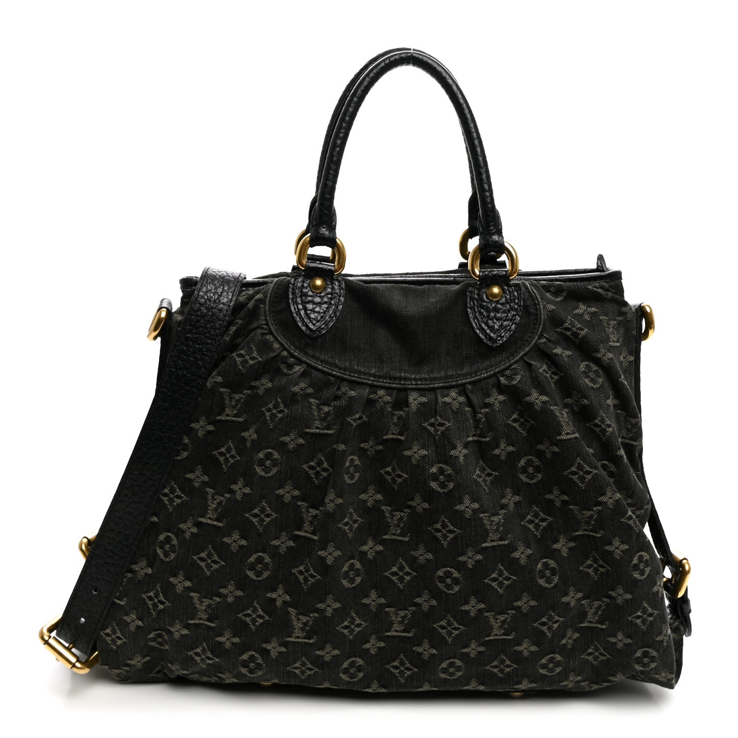 Louis Vuitton Denim Neo Cabby GM Black 1 of 9