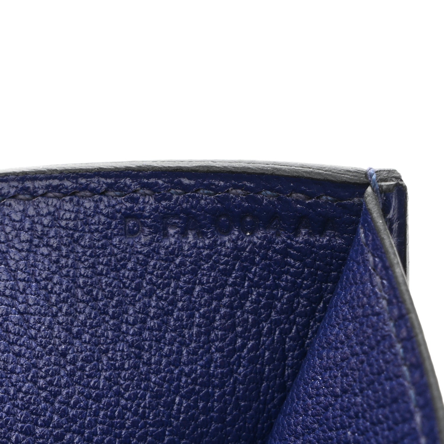 Hermes Chevre Mysore Medor 23 Clutch Bleu Encre 7 of 10