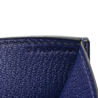 Hermes Chevre Mysore Medor 23 Clutch Bleu Encre 7 of 10