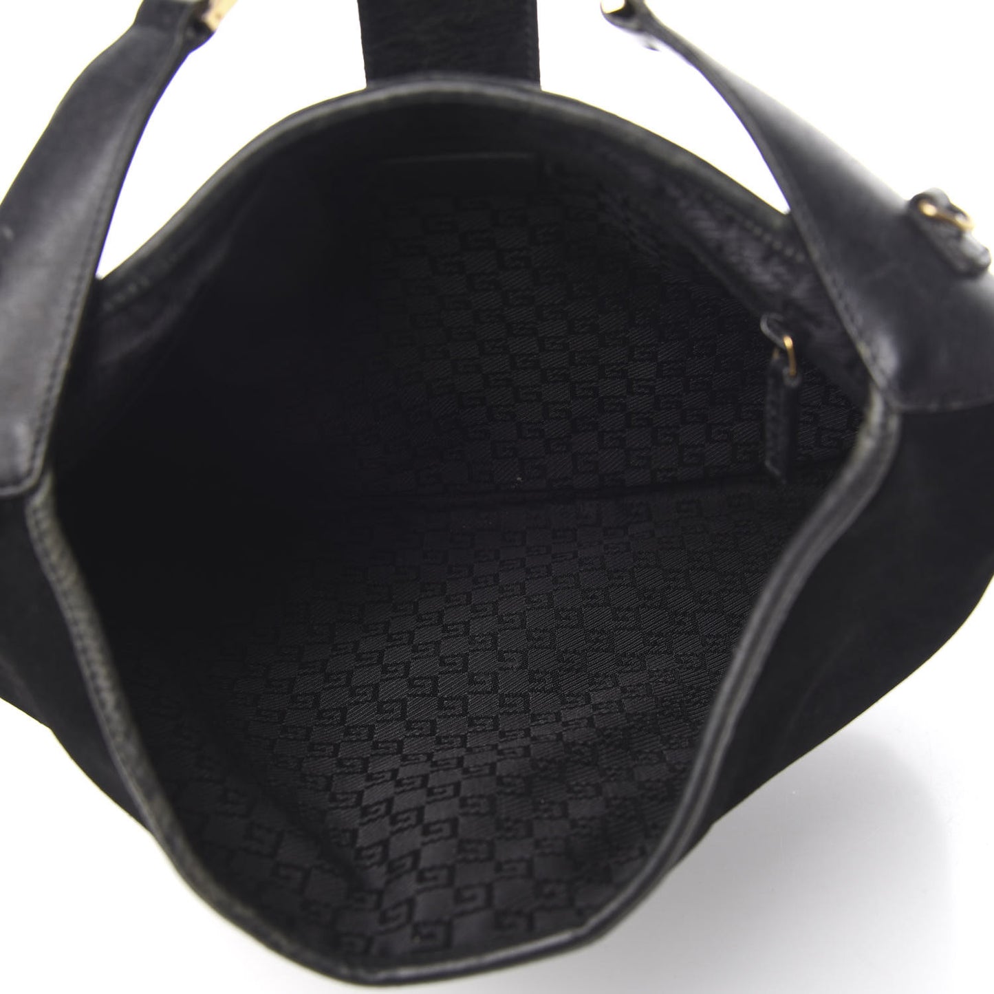 Suede Dionysus Hobo Black