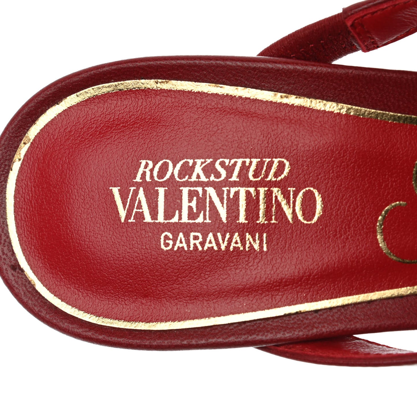 Calfskin Mesh Rockstud Alcove 60mm Mules 37.5 Rosso Valentino