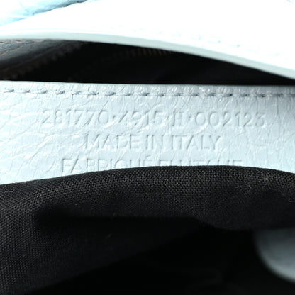 Balenciaga Agneau Giant 12 Silver Hardware City Bleu Dragee 8 of 11