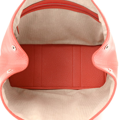 Hermes Vache Country Garden Party 36 MM Rouge Pivoine 5 of 13