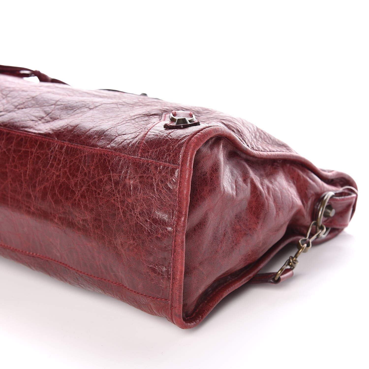 Balenciaga Agneau Classic Hardware City Rouge Grenat 10 of 13