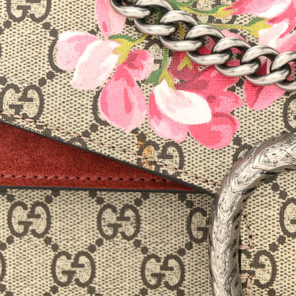 Gucci GG Supreme Monogram Blooms Small Dionysus Shoulder Bag Beige Multicolor Dry Rose 10 of 10