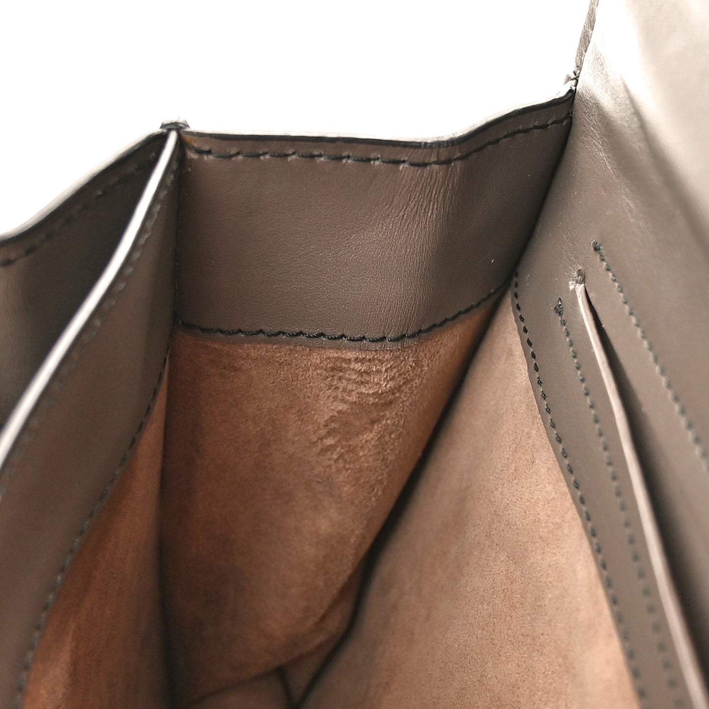 French Calf City Knot Bag Taupe