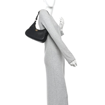 Gucci Goatskin Small Aphrodite Shoulder Bag Black 2 of 10