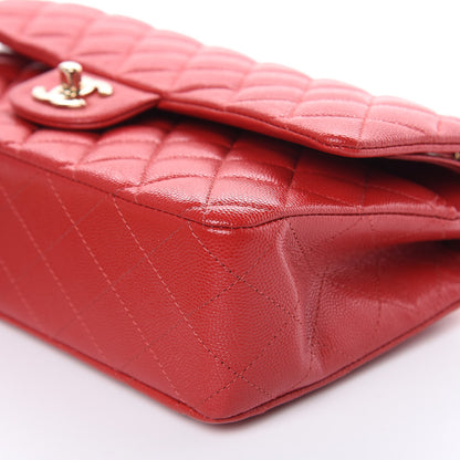 Chanel Caviar Quilted Medium Double Flap Red 9 of 11