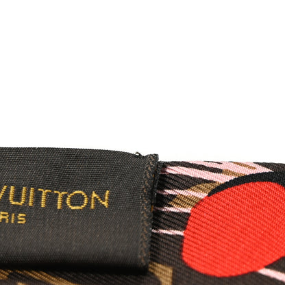 Louis Vuitton Silk Monogram Jungle Dots Bandeau Sugar Pink Poppy 5 of 5