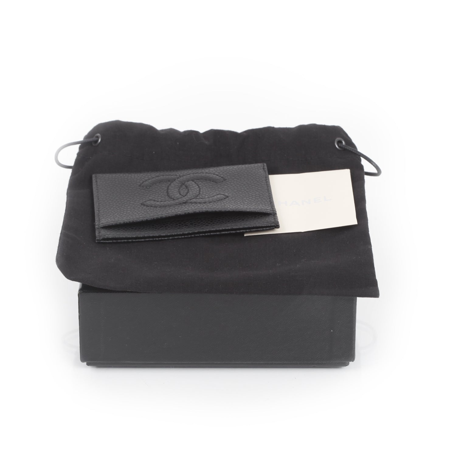 Chanel Caviar Card Holder Black 6 of 6