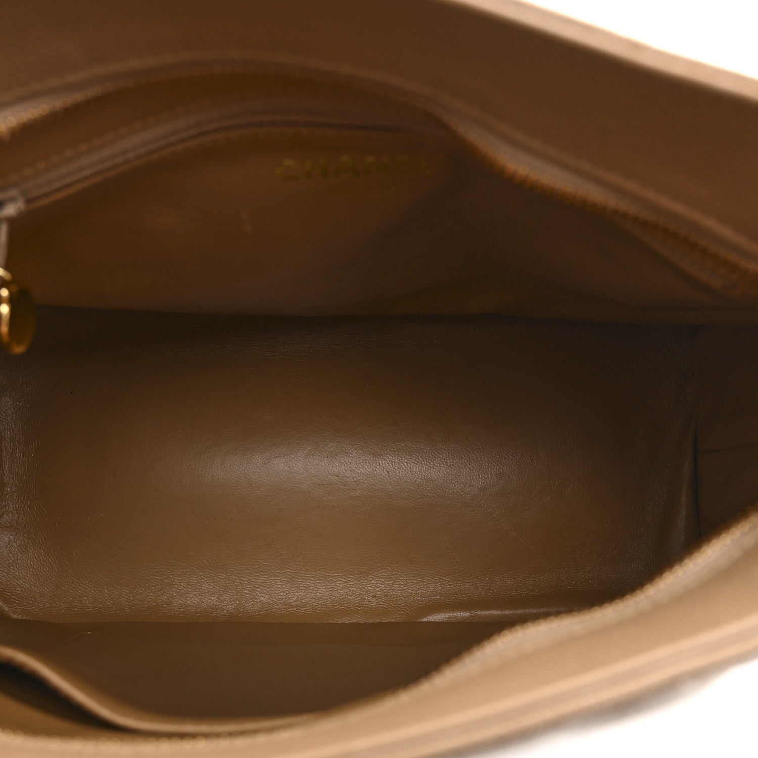 Chanel Caviar Quilted Medallion Tote Beige 5 of 15