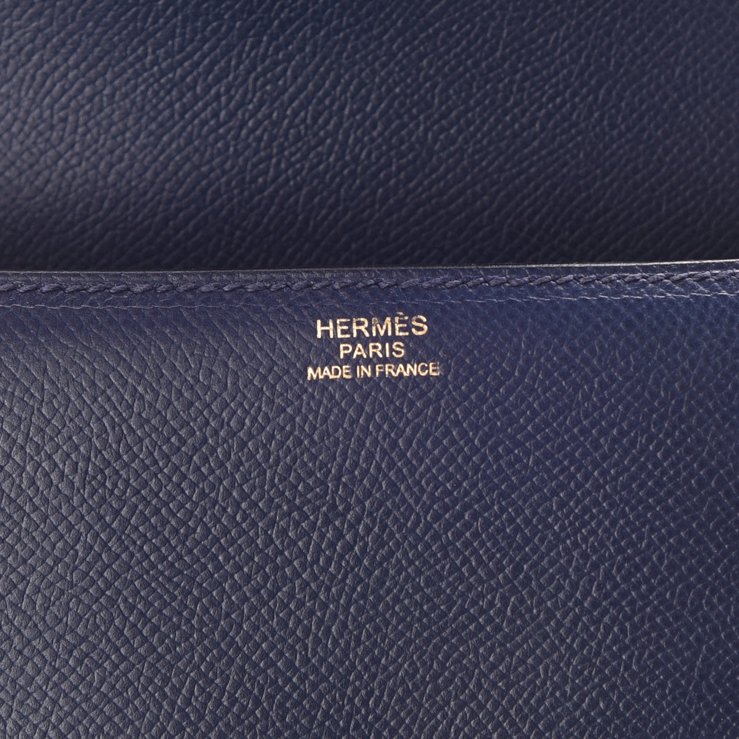 Hermes Epsom Cherche Midi 18 Bleu Saphir 6 of 9