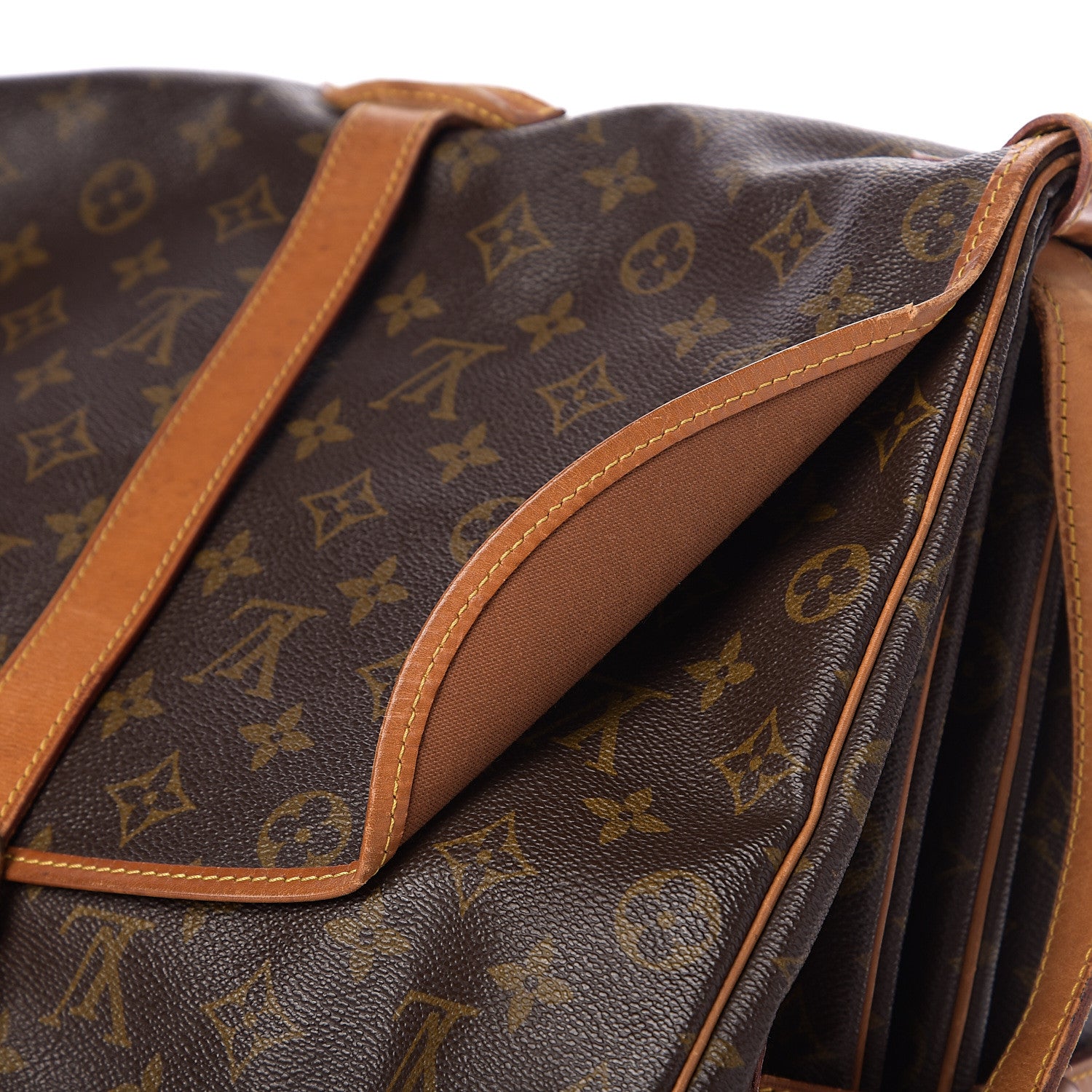 Louis Vuitton Monogram Saumur 35 9 of 11