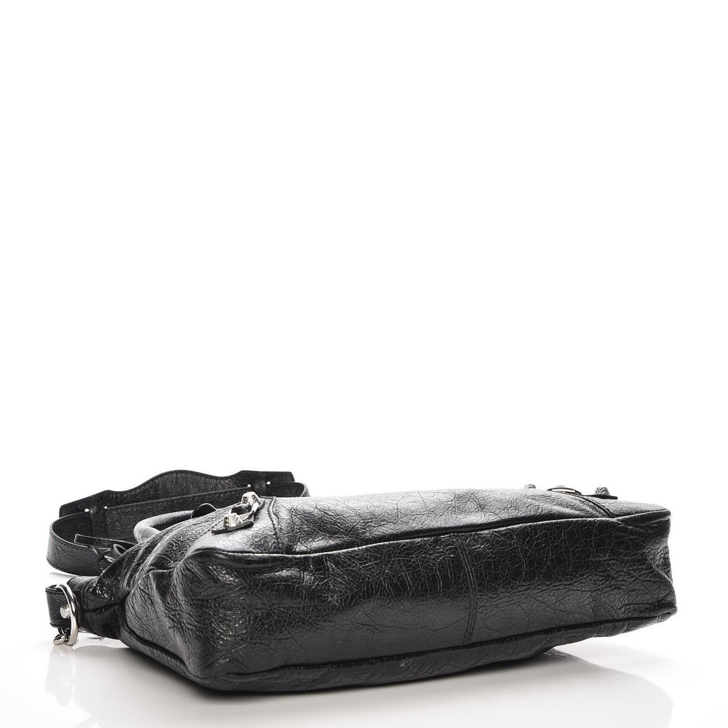 Agneau Giant 12 Silver Hardware Town Black