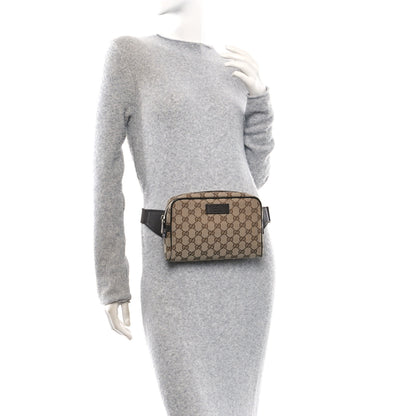 Gucci Monogram Belt Bag Dark Brown 2 of 11