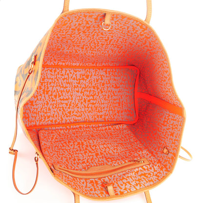 Louis Vuitton Monogram Graffiti Neverfull GM Orange 5 of 7