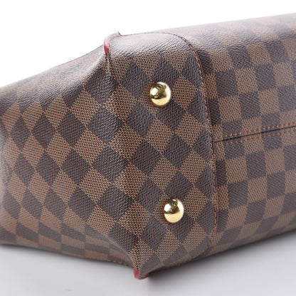 Louis Vuitton Damier Ebene Caissa Hobo Cherry 8 of 9
