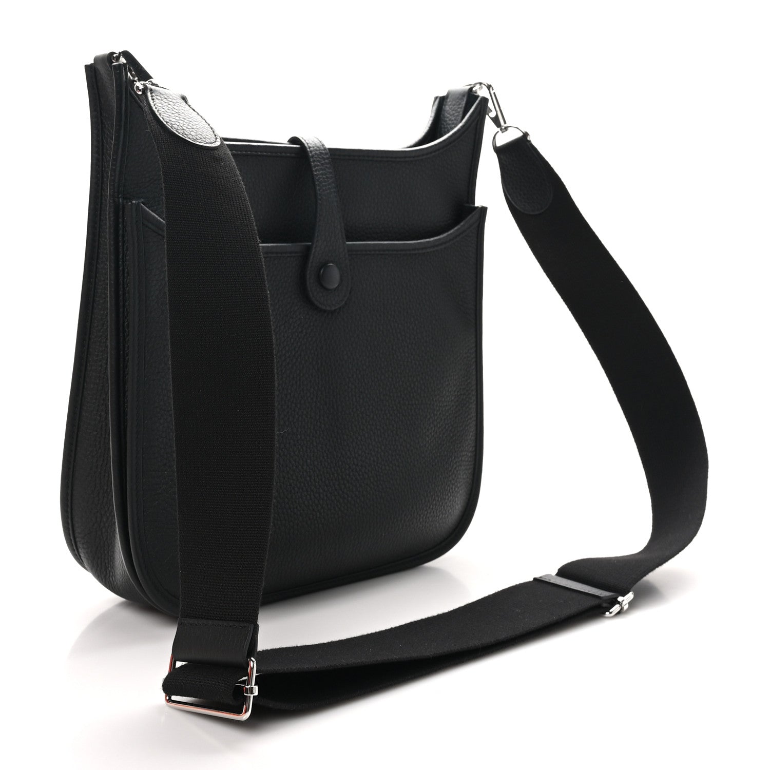 Hermes Taurillon Clemence EVELYNE III PM Black 3 of 11