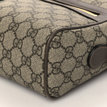 Gucci GG Supreme Monogram Web Small Ophidia Shoulder Bag Brown 11 of 11