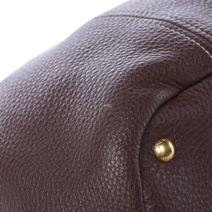 Prada Vitello Daino Tote Bruciato 10 of 10