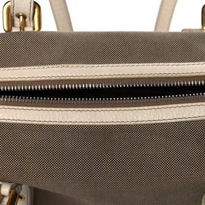 Prada Jacquard Logo Tote Corda Talco 11 of 14