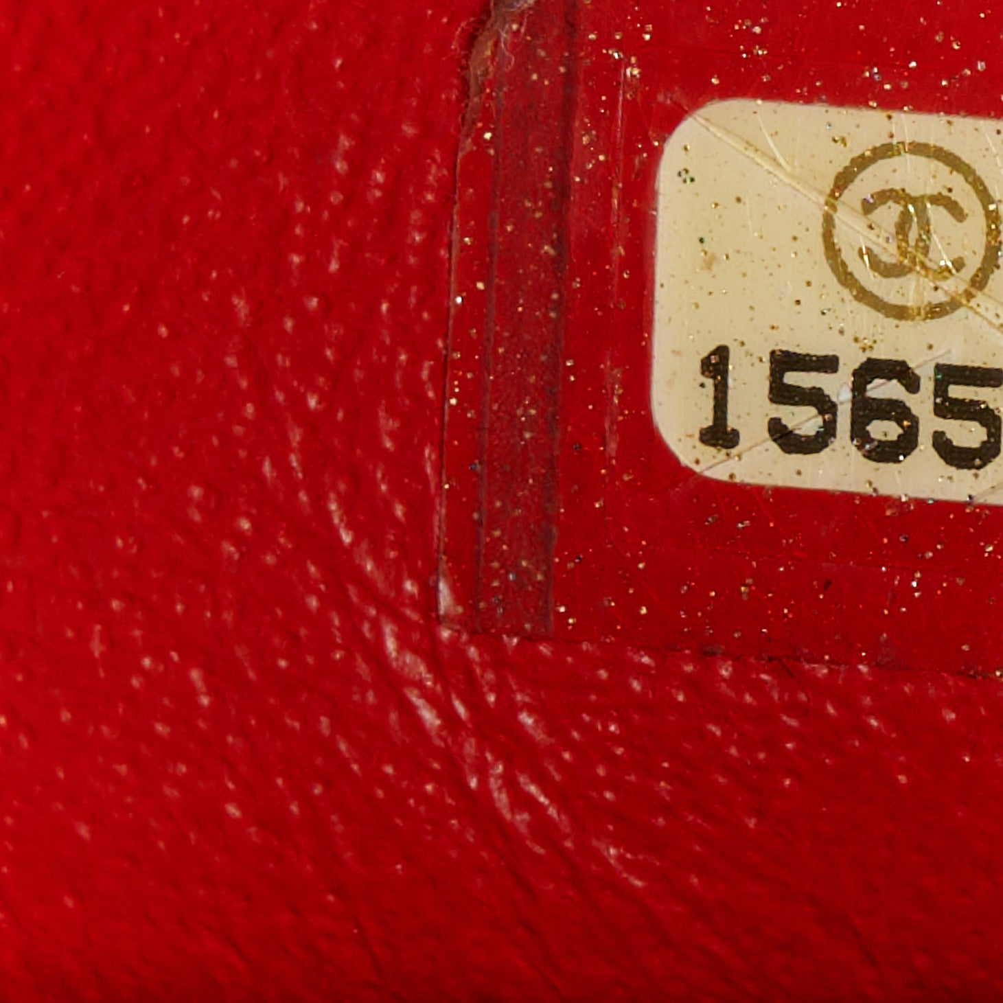 Chanel Lambskin Quilted Jumbo Double Flap Red 8 of 11