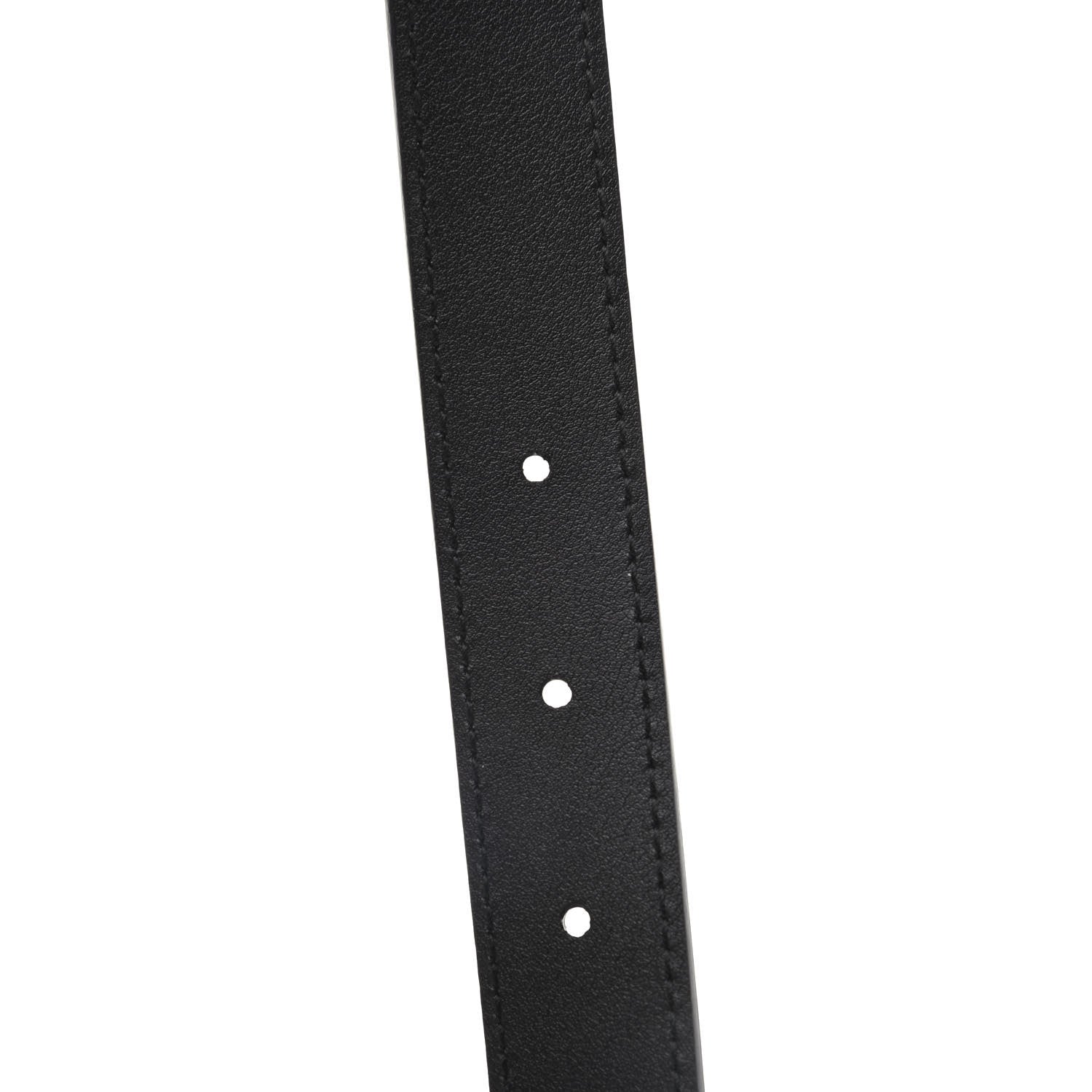 Gucci Calfskin Crystal Double G 30mm Belt 100 40 Black 5 of 5