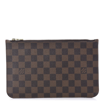 Louis Vuitton Damier Ebene Neverfull MM GM Pochette 1 of 10