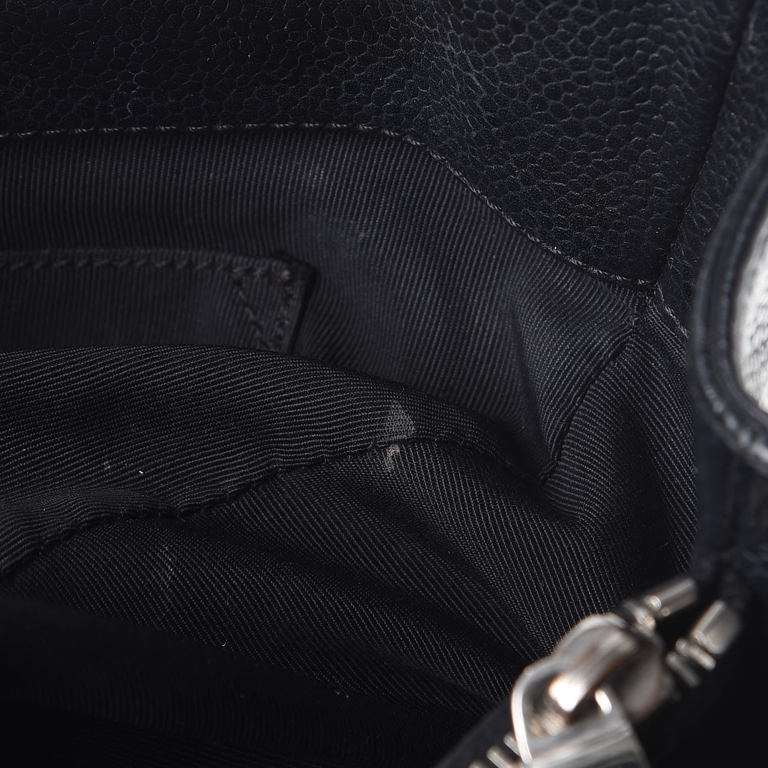 Chanel Caviar Quilted Grand Shopping Tote GST Black 9 of 20