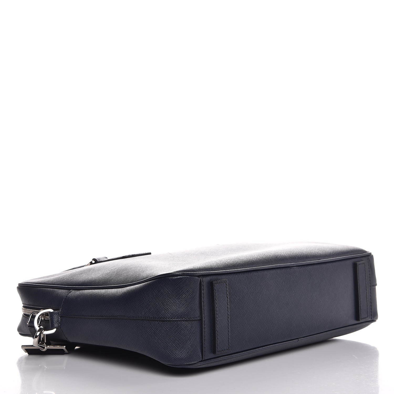 Prada Saffiano Travel Briefcase Baltico 4 of 8