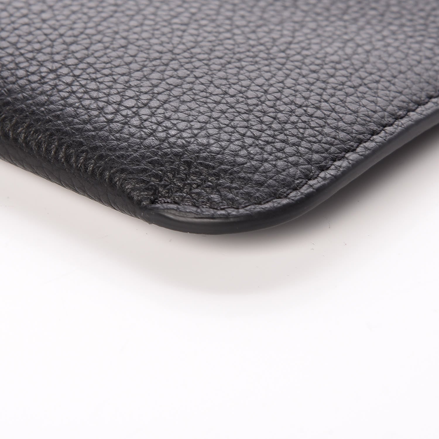 Christian Louboutin Calfskin Loubicute Charms Clutch Black 8 of 8