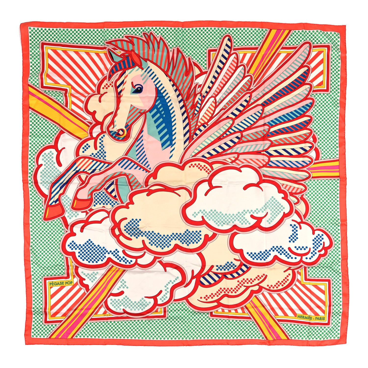 Hermes Silk Pegase Pop Scarf 140 1 of 3