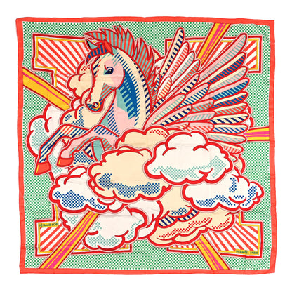 Hermes Silk Pegase Pop Scarf 140 1 of 3