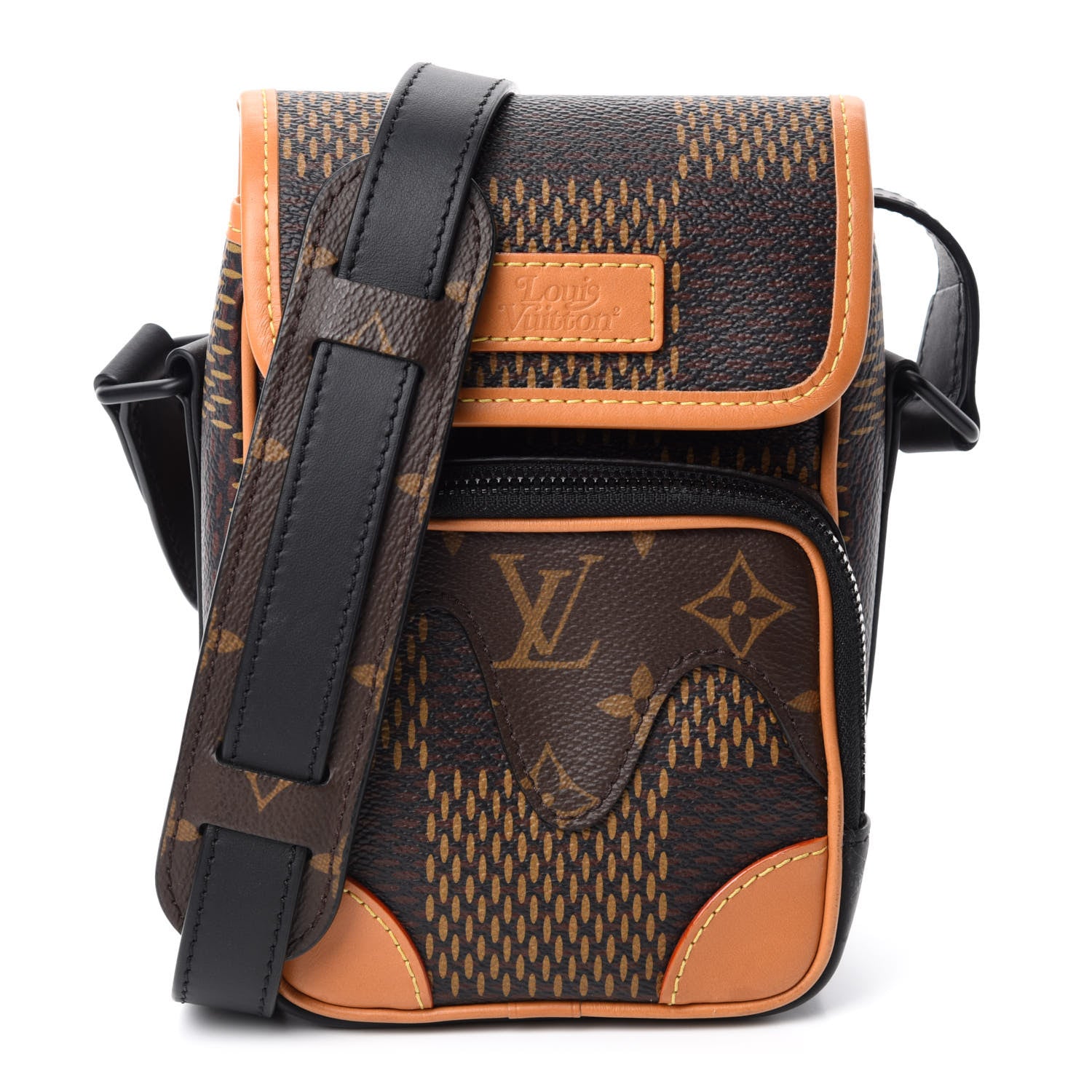Louis Vuitton X NIGO Giant Damier Ebene Monogram Nano Amazone Messenger 1 of 10