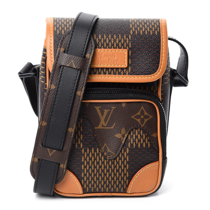 Louis Vuitton X NIGO Giant Damier Ebene Monogram Nano Amazone Messenger 1 of 10
