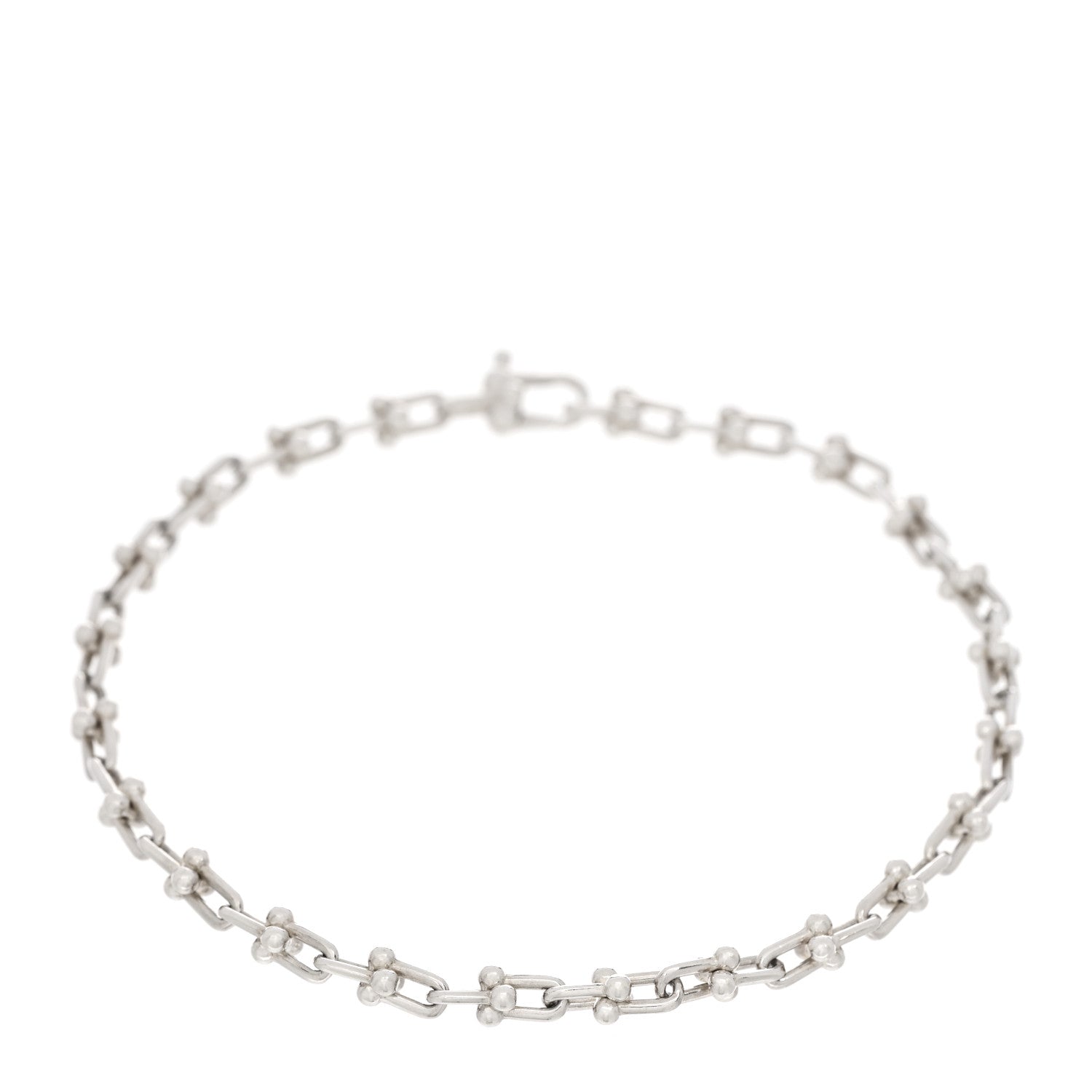 Tiffany Sterling Silver Micro HardWear Link Bracelet 1 of 3
