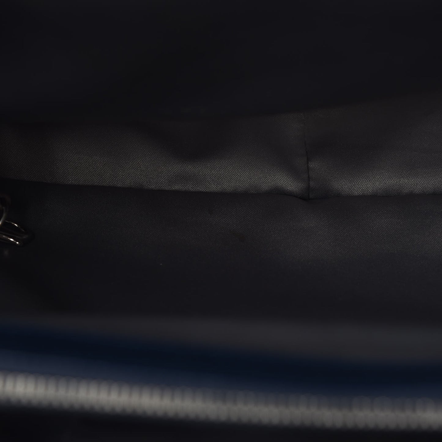 Caviar Quilted XL Grand Shopping Tote GST Navy Blue